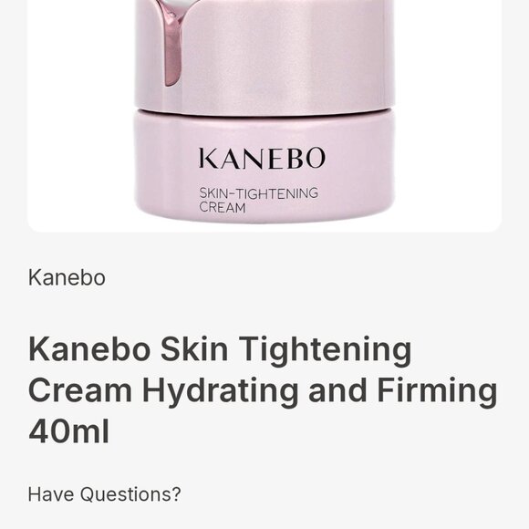 Kanebo skin tightening cream next unboxed - Picture 2 of 5